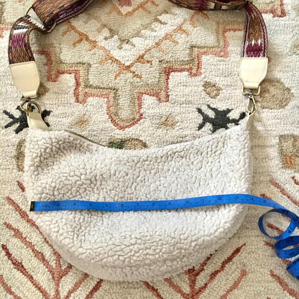 Anthropologie Teddy Bear Boho purse - Picture 12 of 13